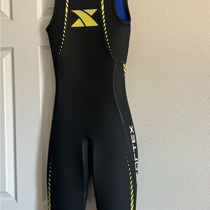 Black and Yellow Vortex Wetsuit